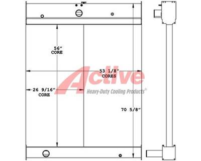 BEARWARD Radiator for a Bearward DS00600D6SRAH1483