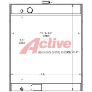 Baldor 4045DF Radiator
