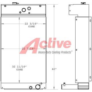 Bandit Radiator for a Brush Bandit