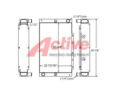Blue Bird A3RE Radiator for a Bluebird A3RE