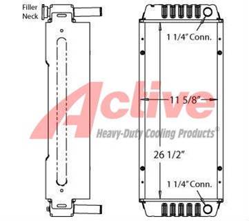Bobcat S130G Radiator