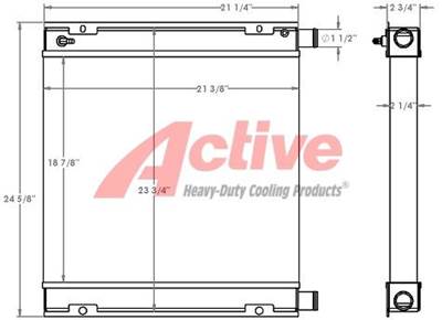 Bobcat Toolcat 5600 Radiator for a Bobcat 5600 Toolcat