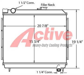 Broce Radiator for a Broce Broom