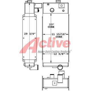 CME 55 / 550X Radiator