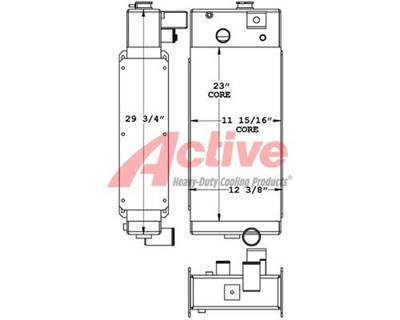 CME 55 / 550X Radiator