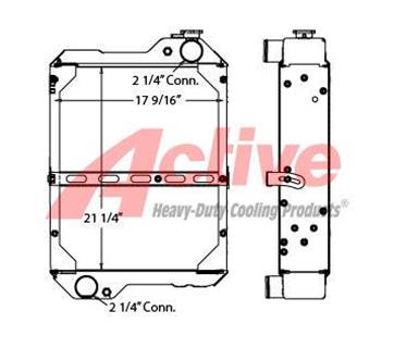 Case MX100C Radiator