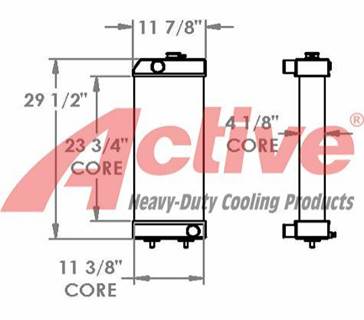 Caterpillar 308E Radiator for a Caterpillar 308E Mini Excavator