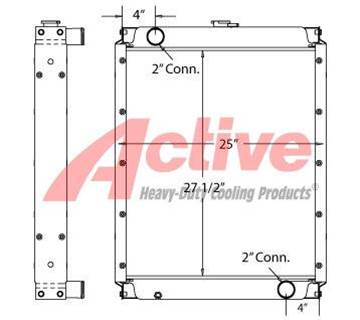 Caterpillar 312C Radiator