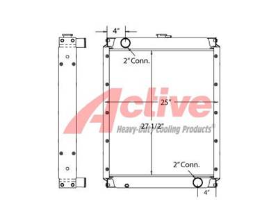 Caterpillar 312C Radiator