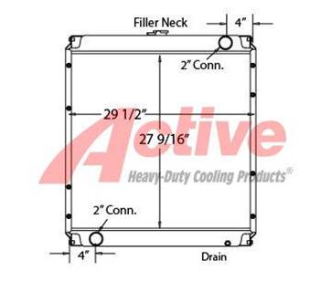 Caterpillar 315B Radiator for a Caterpillar 315B EXCAVATOR