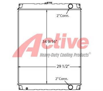 Caterpillar 320B Radiator