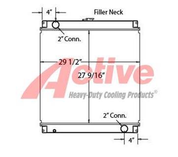 Caterpillar 320BL Radiator