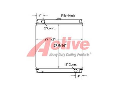 Caterpillar 320BL Radiator