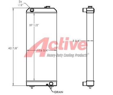 Caterpillar 320D Radiator