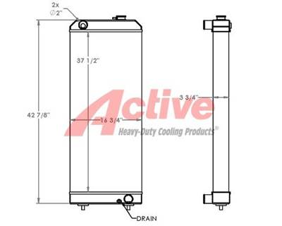 Caterpillar 320D Radiator