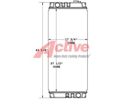Caterpillar 321C LCR Radiator for a Caterpillar 321C