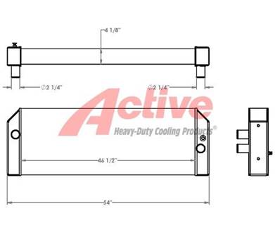 Caterpillar 324E Radiator