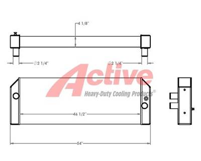 Caterpillar 324E Radiator