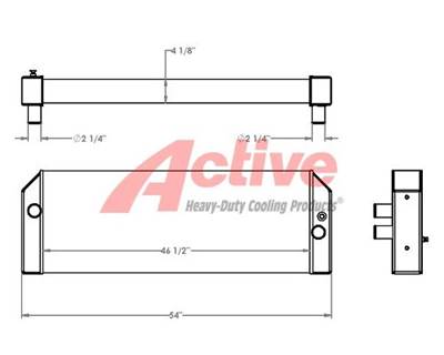 Caterpillar 324E Radiator