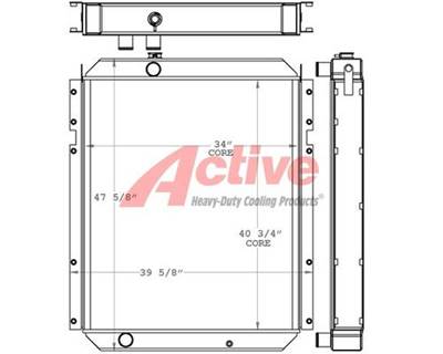 Caterpillar 330 Radiator