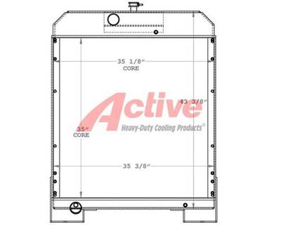 Caterpillar 3306B Radiator