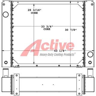 Caterpillar 3456 Radiator