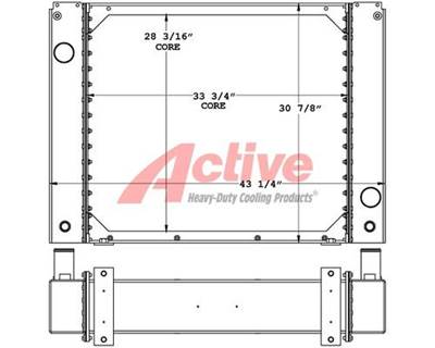 Caterpillar 3456 Radiator