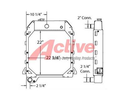 Caterpillar 446B Radiator