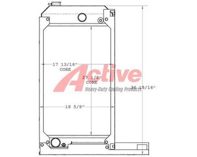 Caterpillar Radiator for a Caterpillar DRW120