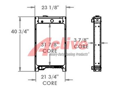 Caterpillar Radiator for a Caterpillar 2852/2200