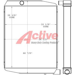 Caterpillar 730 Radiator