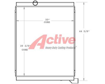 Caterpillar 740 Radiator