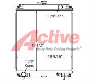 Caterpillar 902B-2 Radiator