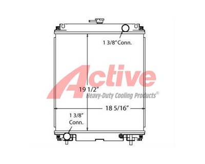Caterpillar 902B-2 Radiator