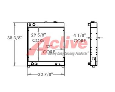 Caterpillar 924D Radiator
