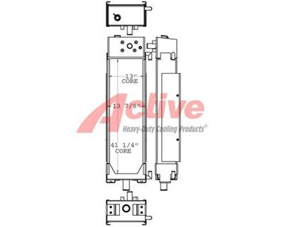 Caterpillar 963 Radiator for a Caterpillar 963 Track Loader