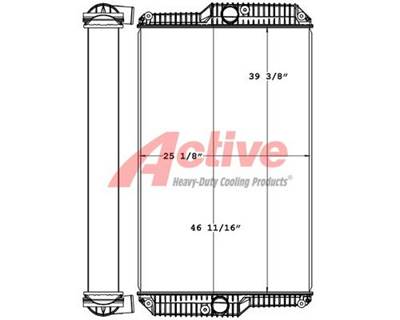 Caterpillar 966H Radiator