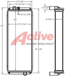 Caterpillar 980K Radiator