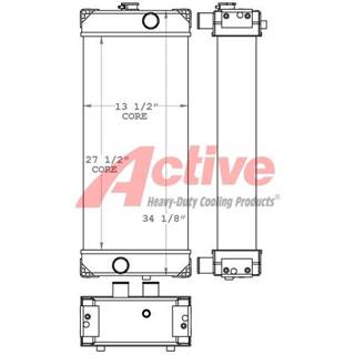 Caterpillar D5G Radiator