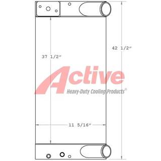 Caterpillar D6K Radiator