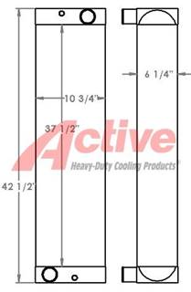 Caterpillar D6K Radiator