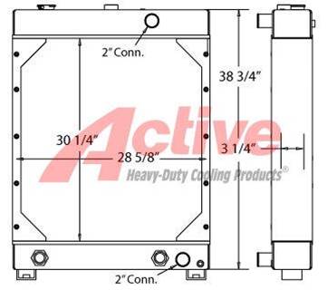 Caterpillar IT18F Radiator