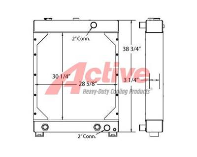 Caterpillar IT18F Radiator