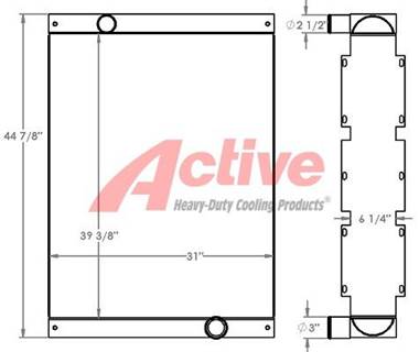 Caterpillar RM500 Radiator