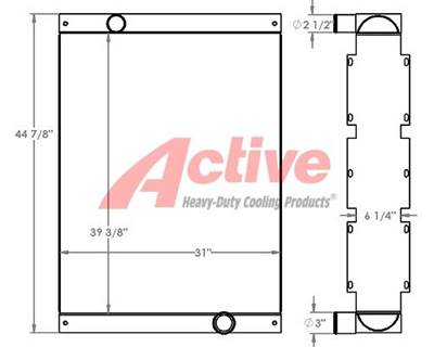 Caterpillar RM500 Radiator