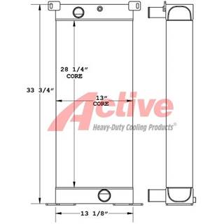 Caterpillar TL1055C Radiator