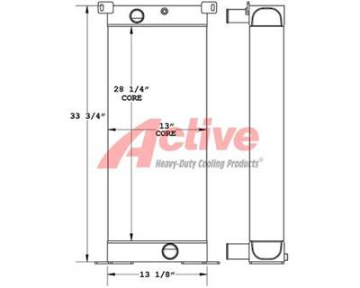 Caterpillar TL1055C Radiator