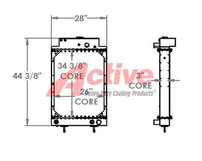Crane Carrier (CCC) Radiator