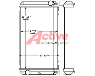 Crane Carrier (CCC) LET2-52 Radiator for a Crane Carrier LET2-52
