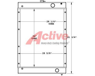 Cummins Radiator for a Cummins DNEA
